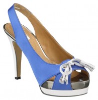 Gant schoenen Pump met Plateau Blauw