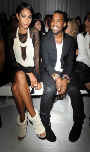 Kanye West shoes - Chanel Iman